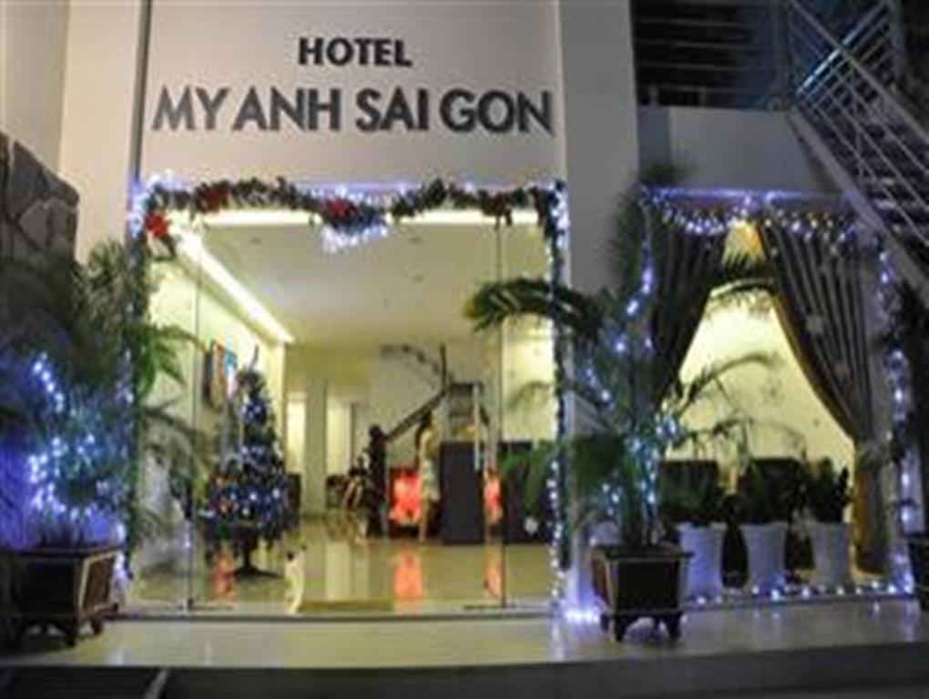 My Anh Saigon Hotel Ho Chi Minh-staden Exteriör bild