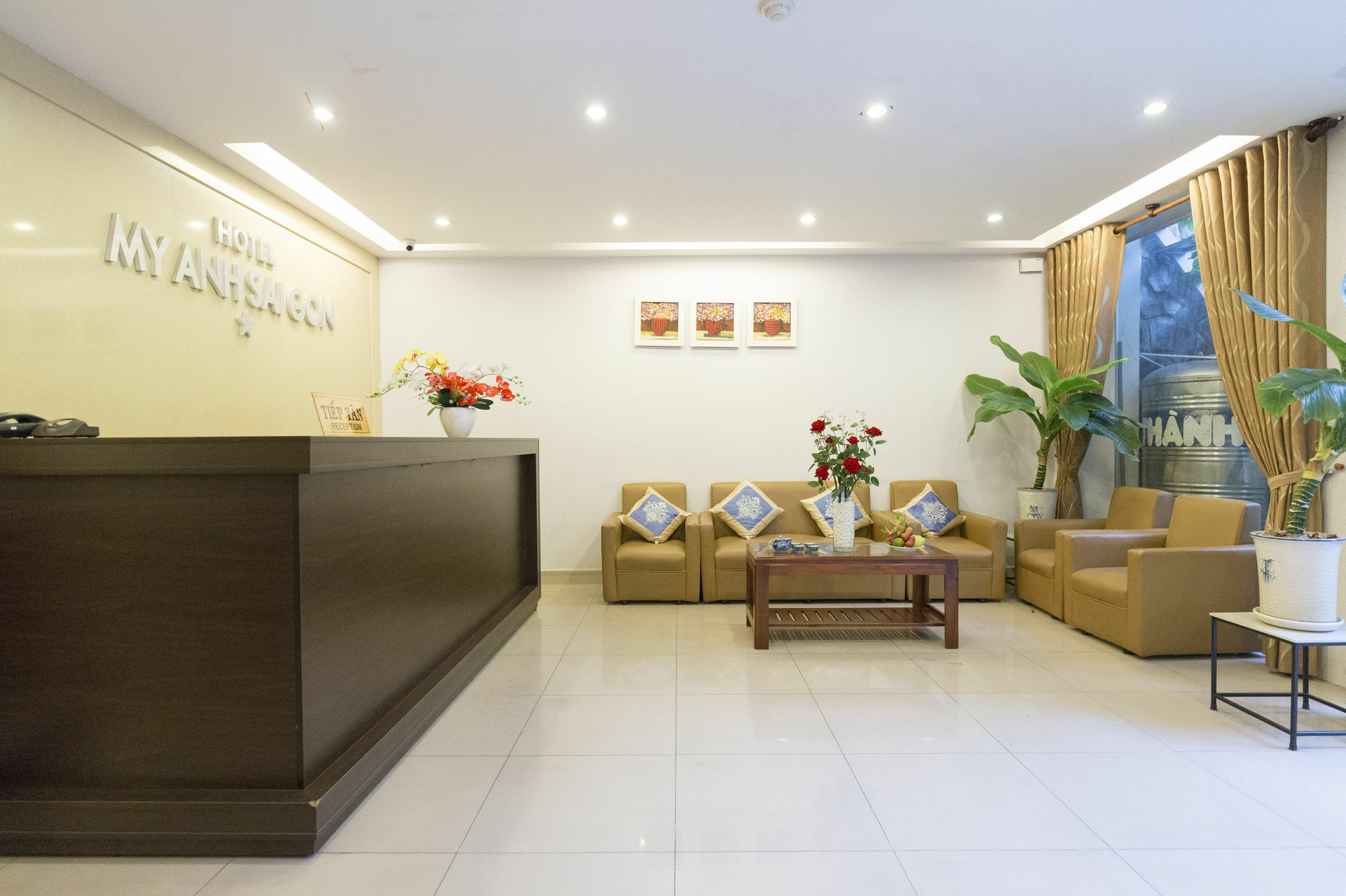 My Anh Saigon Hotel Ho Chi Minh-staden Exteriör bild