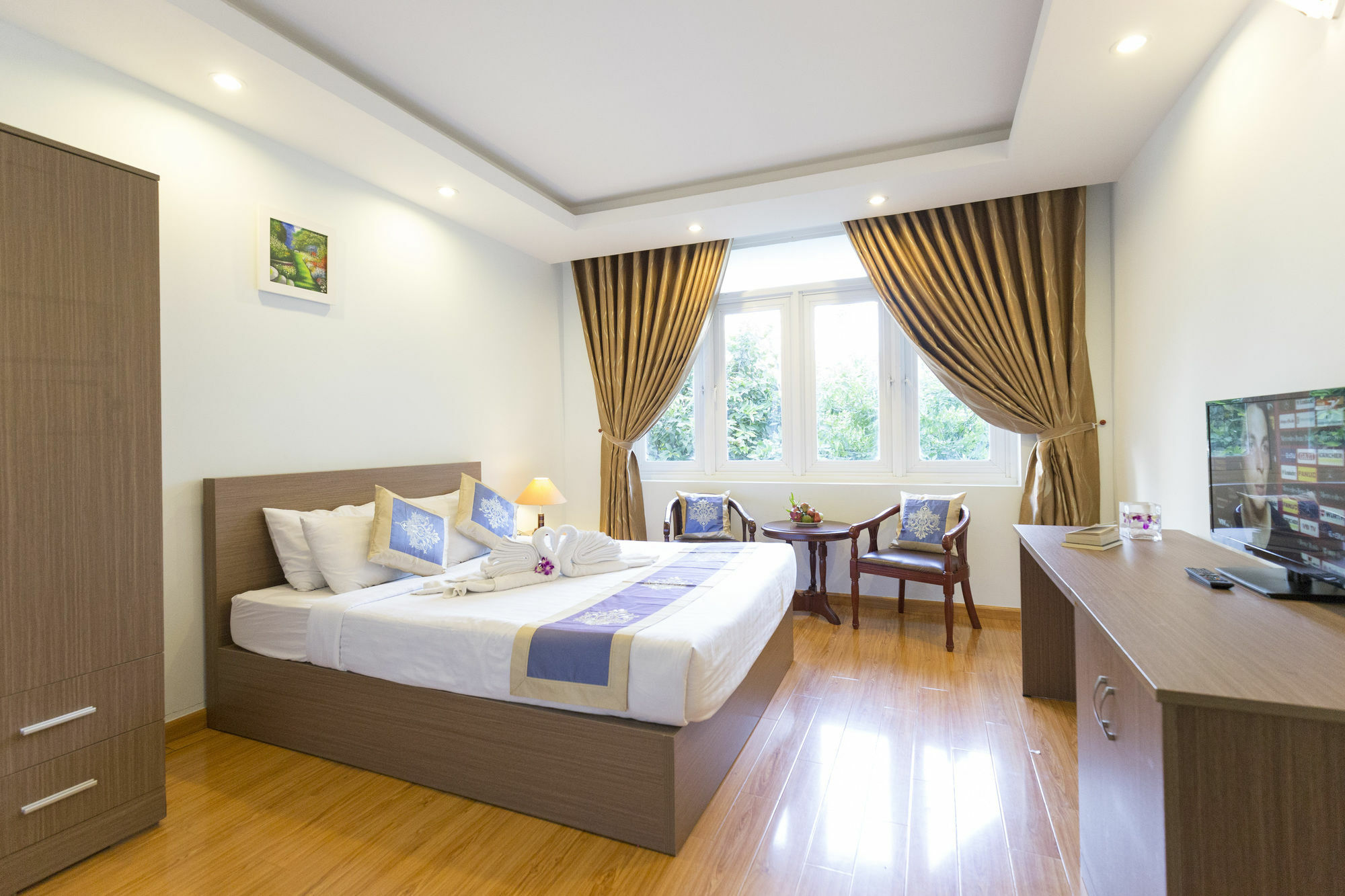 My Anh Saigon Hotel Ho Chi Minh-staden Exteriör bild